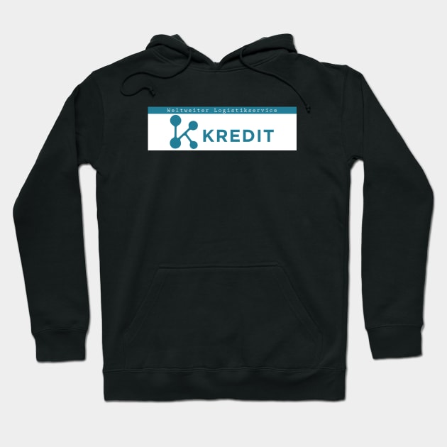 Kredit Long Logo Hoodie by JamesCMarshall